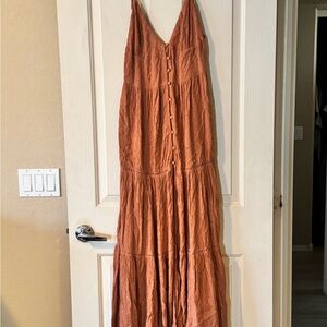L*Space Terracotta Maxi Dress